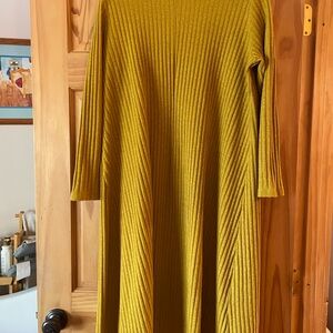 LuLaRoe Mustard Ribbed Long Sleeve Cardigan